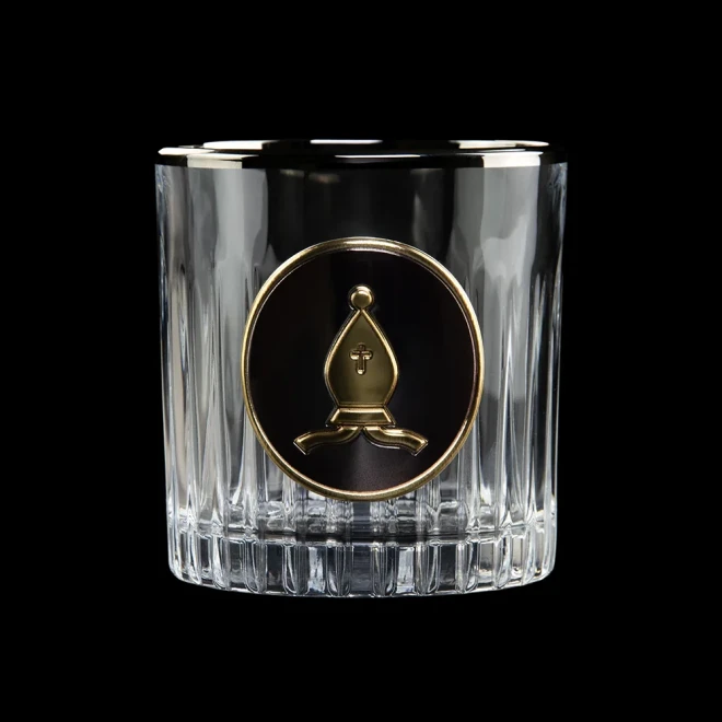 Набір для віскі «ШАХИ» Boss Crystal - 6 кришталевих келихів із графином | Золото, Срібло, Платина