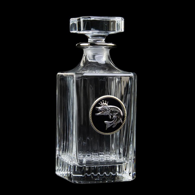 «GOLDFISH» Boss Crystal - набір з 6 кришталевих склянок з графином | Золото, Срібло, Платина