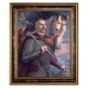 Картина-портрет «Гетьман Іван Богун» 39 x 47 см | Фарфор, Золото