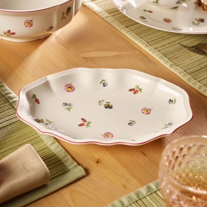 Сервірувальне блюдо 24 x 16,2 x 2,7 см Petite Fleur Villeroy & Boch