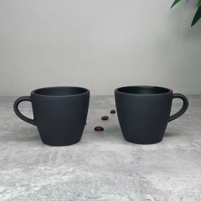 Набір з 2 чашок для еспресо Manufacture Rock Villeroy & Boch, 100 мл Набір з 2 чашок для еспресо Manufacture Rock Villeroy & Boch, 100 мл