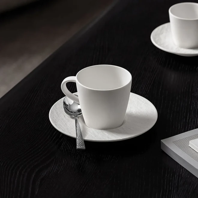Набор из 2 чашек Blanc Manufacture Rock Villeroy & Boch, 220 мл