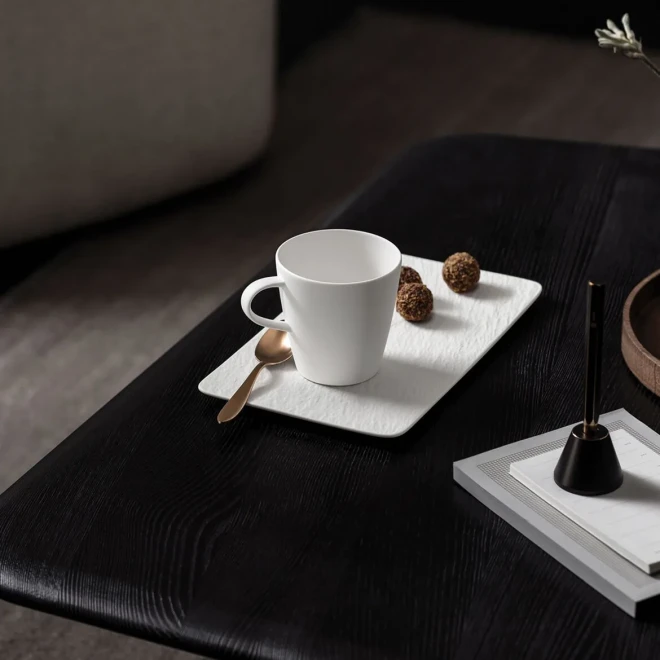 Набір з 2 чашок Blanc Manufacture Rock Villeroy & Boch, 350 мл Набір з 2 чашок Blanc Manufacture Rock Villeroy & Boch, 350 мл