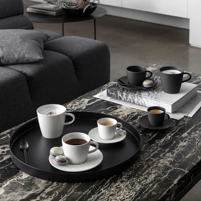 Набір з 2 чашок Blanc Manufacture Rock Villeroy & Boch, 350 мл Набір з 2 чашок Blanc Manufacture Rock Villeroy & Boch, 350 мл