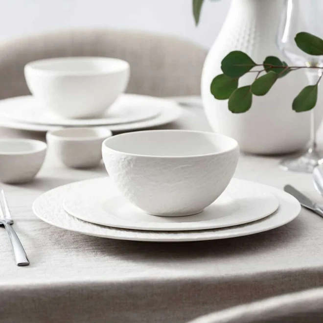 Столовий сервіз 12 предметів на 4 персони Manufacture Rock Villeroy & Boch Столовий сервіз 12 предметів на 4 персони Manufacture Rock Villeroy & Boch