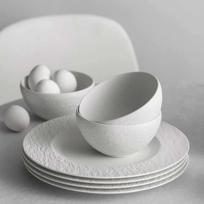 Столовий сервіз 12 предметів на 4 персони Manufacture Rock Villeroy & Boch Столовий сервіз 12 предметів на 4 персони Manufacture Rock Villeroy & Boch
