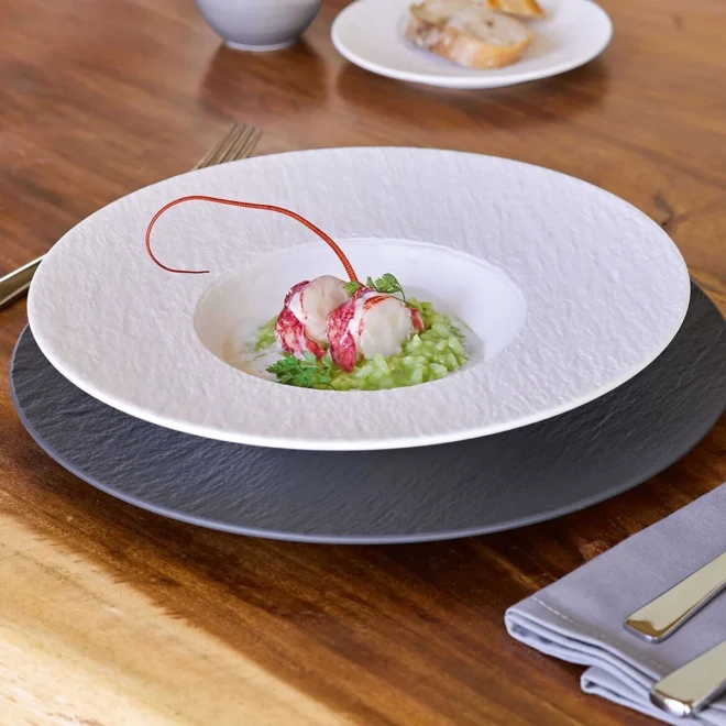 Столовый сервиз Blanc 6 предметов 2 персоны Manufacture Rock Villeroy & Boch Столовый сервиз Blanc 6 предметов 2 персоны Manufacture Rock Villeroy & Boch