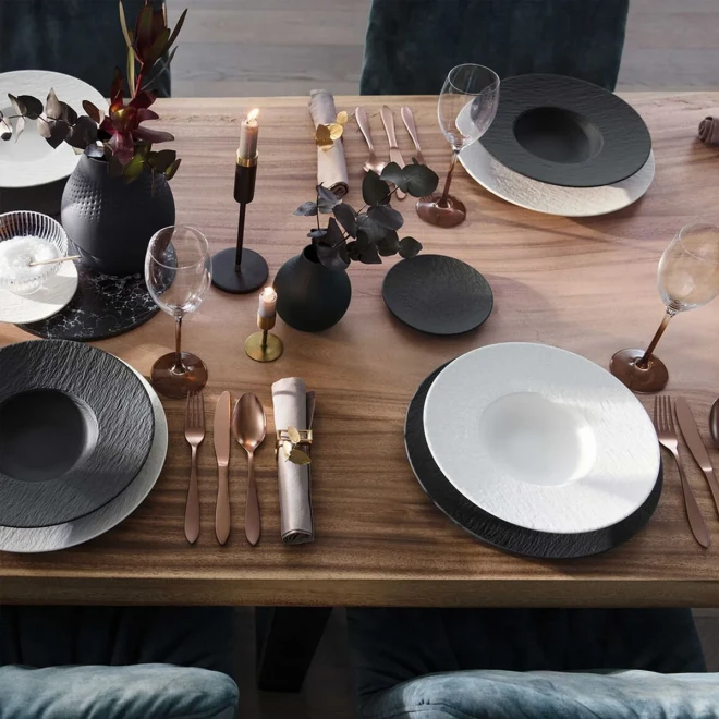 Столовый сервиз Blanc 6 предметов 2 персоны Manufacture Rock Villeroy & Boch Столовый сервиз Blanc 6 предметов 2 персоны Manufacture Rock Villeroy & Boch