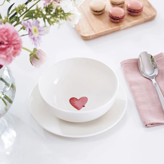 Тарелка десертная Sending Love With Love Villeroy & Boch Тарелка десертная Sending Love With Love Villeroy & Boch