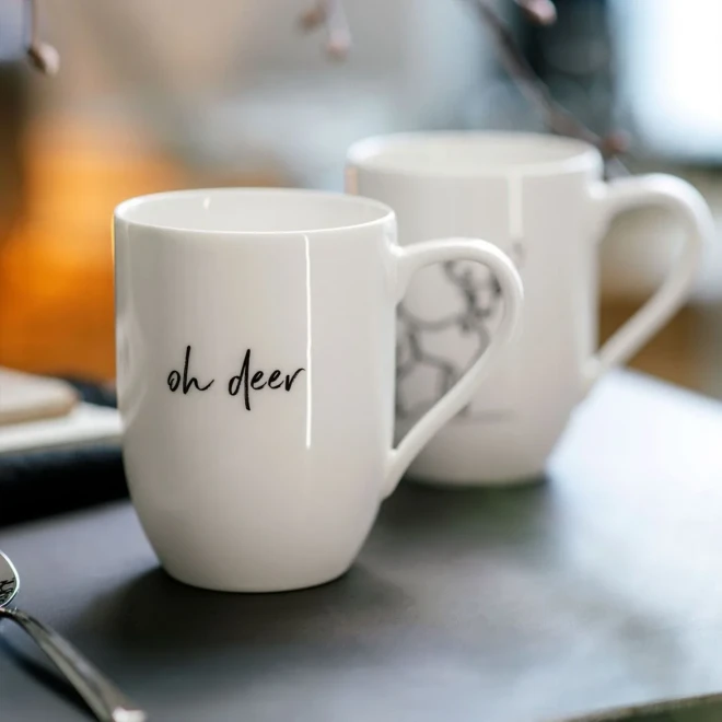 Набір із 2 чашок Oh Deer Statement Villeroy & Boch, 280 мл Набір із 2 чашок Oh Deer Statement Villeroy & Boch, 280 мл