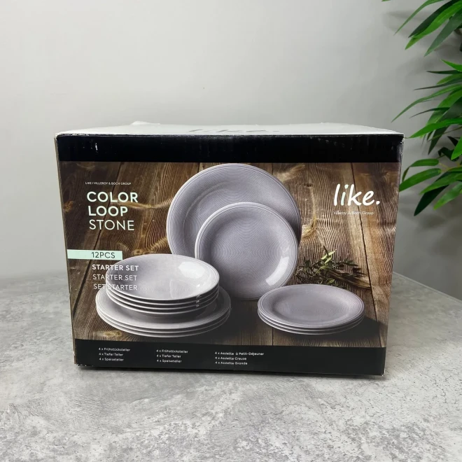 Столовый сервиз Stone 12 предметов 4 персоны Color Loop Villeroy & Boch Столовый сервиз Stone 12 предметов 4 персоны Color Loop Villeroy & Boch