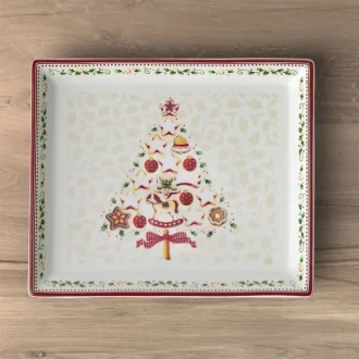 Блюдо новогоднее прямоугольное 27 x 22,5 см Winter Bakery Delight Villeroy & Boch