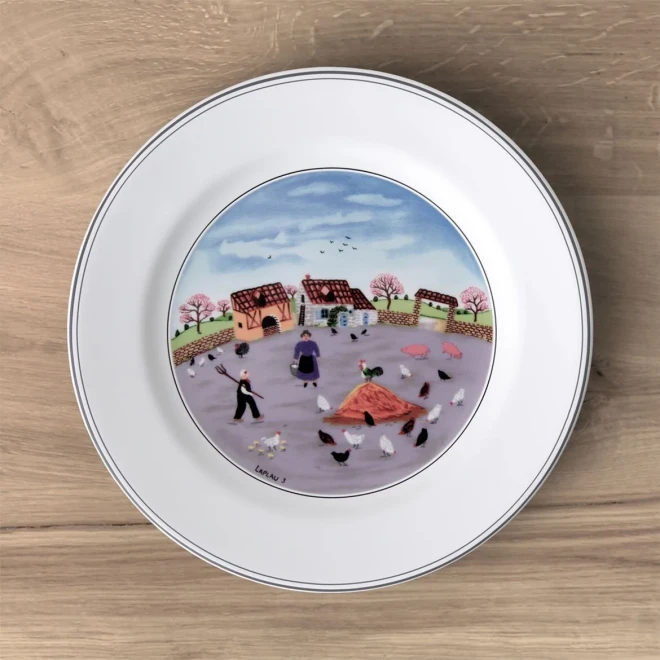 Тарелка для завтрака Bird yard Design Naif Villeroy & Boch Тарелка для завтрака Bird yard Design Naif Villeroy & Boch