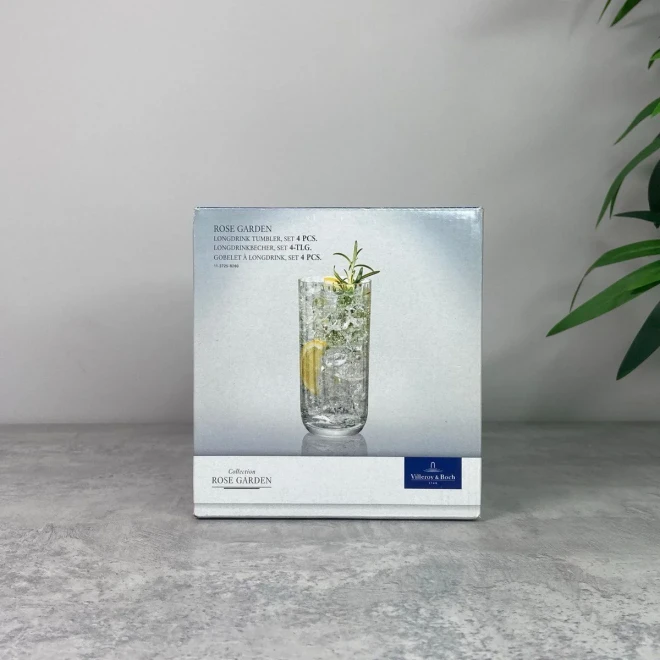 Набір із 4 склянок для коктейлів Rose Garden Villeroy & Boch, 300 мл