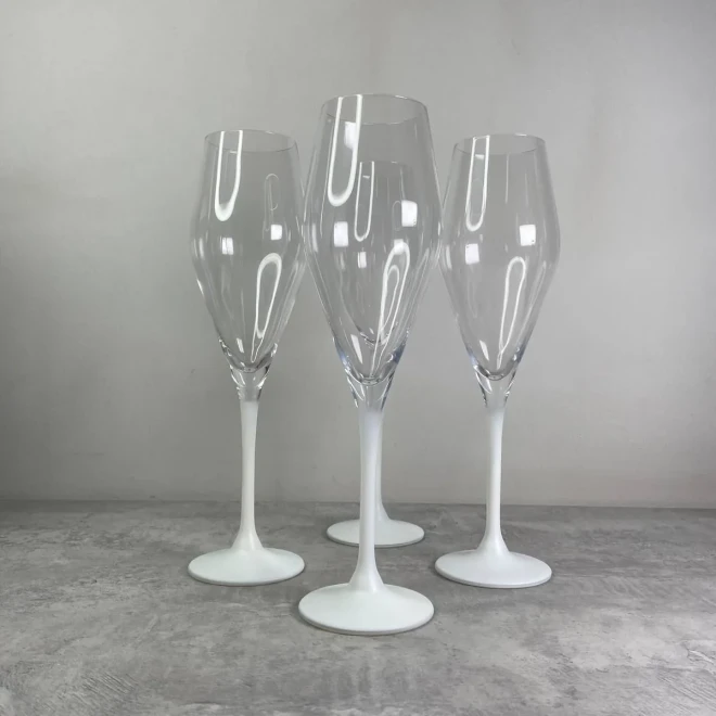 Набір з 4 келихів для шампанського Blanc Manufacture Rock Villeroy & Boch, 260 мл Набір з 4 келихів для шампанського Blanc Manufacture Rock Villeroy & Boch, 260 мл