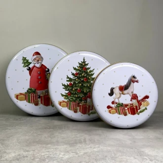 Набір із 3 банок для печива Winter Collage Villeroy & Boch
