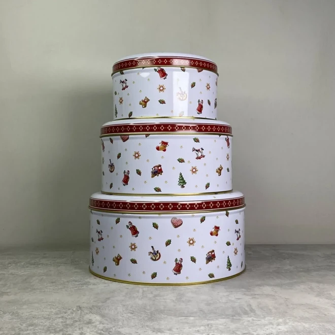 Набір із 3 банок для печива Winter Collage Villeroy & Boch