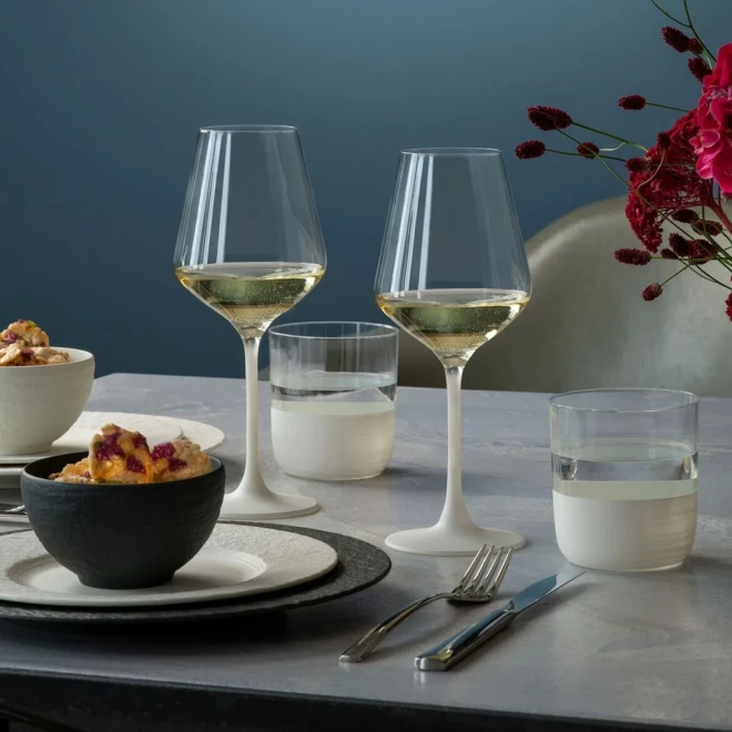 Набор из 4 бокалов для белого вина Blanc Manufacture Rock Villeroy & Boch, 380 мл Набор из 4 бокалов для белого вина Blanc Manufacture Rock Villeroy & Boch, 380 мл