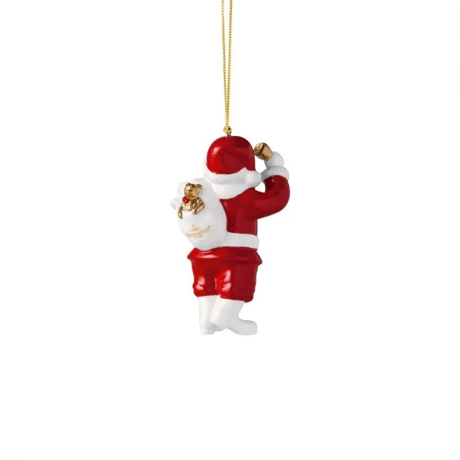 Елочная игрушка Санта-Клаус 6,3 x 4,6 x 10,4 см Christmas Classics Villeroy & Boch