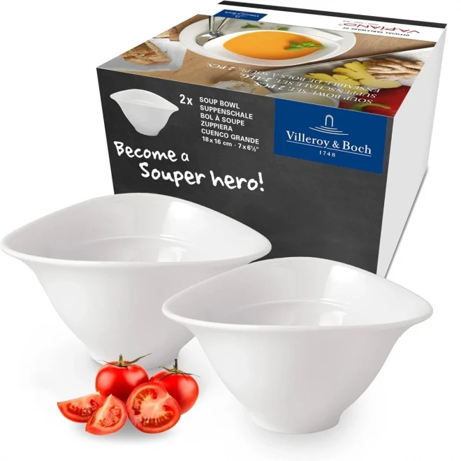 Набор из 2 суповых тарелок 18 x 16 x 9 см Vapiano Villeroy & Boch