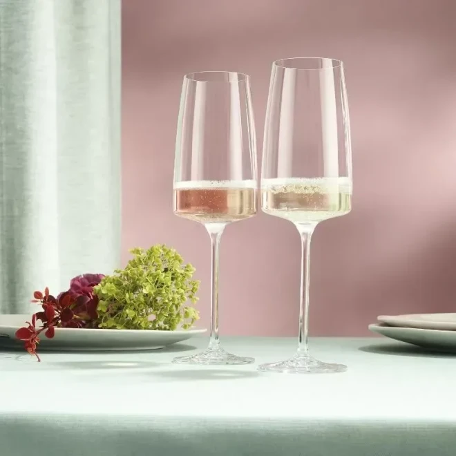 Набір із 2 келихів для шампанського Vivid Senses Light & Fresh Sparkling Wine 388 мл Schott Zwiesel